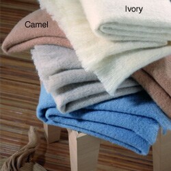 Italian-made Mohair Throw