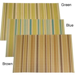 Bamboo Stripe Placemats (Set of 12)
