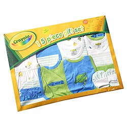 Crayola 15-piece Newborn Boys Gift Set