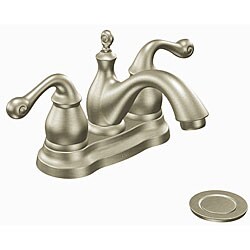 Moen Belden Brushed Nickel Bathroom Faucet