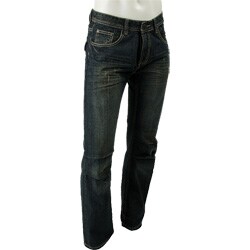 Reward Men's Straight-leg Distressed Jeans