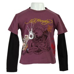 Ed Hardy Boy's 'Death Before Dishonor' T-shirt