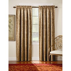 Thermal Backed Fresco Blackout  Wide Curtain Panel Pair