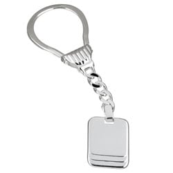Sterling Silver Italian Key Chain