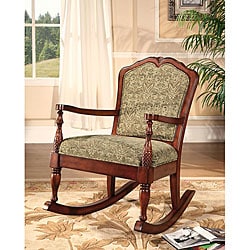 Sage Upholstered Rocker