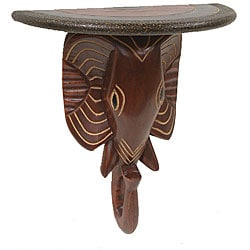 Handcrafted Elephant Wall Decoration (Ghana)