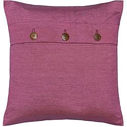 Orchid Purple Thai Silk Cushion Cover