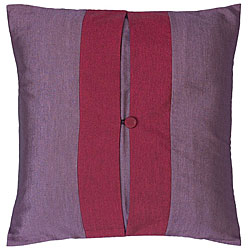 Lavender and Mulberry Thai Silk Cushion Cover