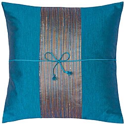 Blue Thai Silk Cushion Cover