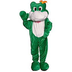 Adult Frog Mascot Costume