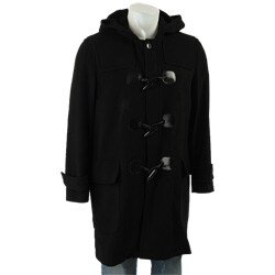 Cole Haan Men's Wool/ Cashmere Blend Toggle Coat