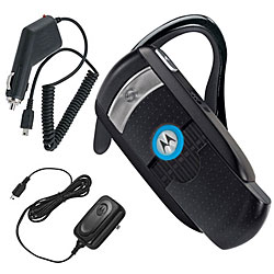 Motorola H800 Bluetooth Headset w/ Bonus Chargers