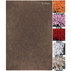 Handmade Contemporary Vio Rug (5' x 7'6)