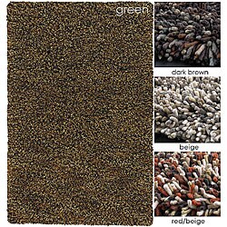 Hand-woven Contemporary Cora New Zealand Wool Rug (9' x 13')