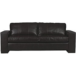 Jordan Dark Brown Leather Sofa
