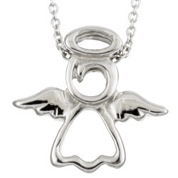 Sterling Silver Angel Pendant