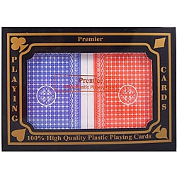 Plastic Premier Playing Cards (2 Decks)