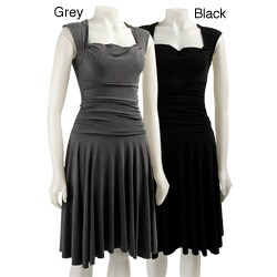Necessary Objects Junior's A-line Jersey Dress