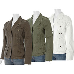 Girl Talk 4-pocket Junior's Fashion Jacket