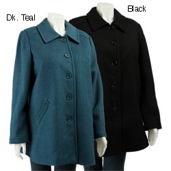 Komitor Boiled Wool Pleat Pant Coat