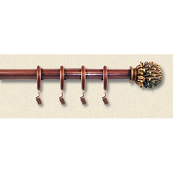 Acorn 28 to 48-inch Adjustable Curtain Rod Set