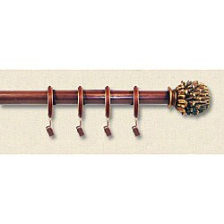 Acorn 48 to 86-inch Adjustable Curtain Rod Set