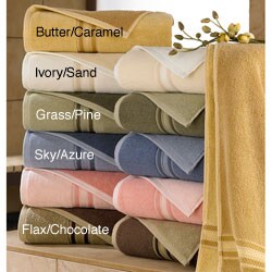 Reversible Egyptian Cotton Towels (Set of 6)