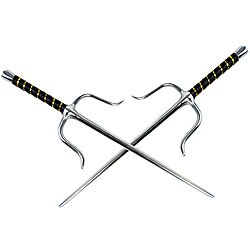 Pair of Samurai Silver Sai