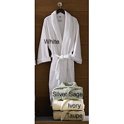 Fine Egyptian Cotton Terry Shawl Collar Robe