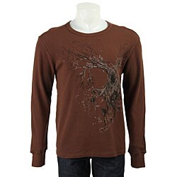 Pop Icon Men's Tree Print Thermal Shirt