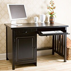 Maydelle Black Computer Desk