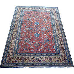 Afghan Soumak Hand-knotted Rug (10'9 x 15'11)