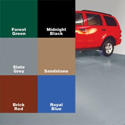 G-floor Standard Grade Ribbed Parking Pad (10' x 22')