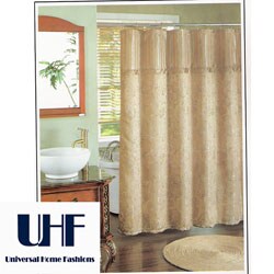 Casaria Taupe Shower Curtain