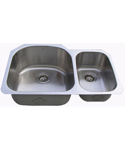 Dual Level Stainless Steel Undermount Sink
