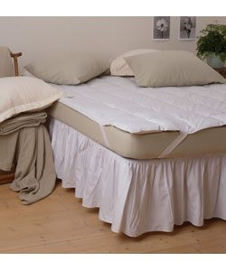 Super Stuff Deep Support Plush Mattress Topper