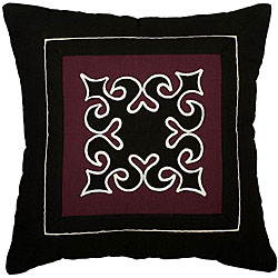 Lahu Tribe Decorative Plum Cotton Cushion Cover