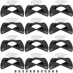 Deluxe 120-piece Flocked Clothes Hanger Mega Set