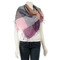 Himalaya Trading Company Big Check Pashmina Shawl