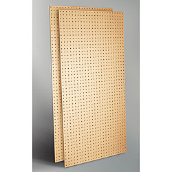 Tempered Pegboard Locking Hook Storage System