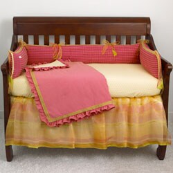 Cotton Tale Sassy Girl 4-piece Crib Bedding Set