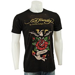 Ed Hardy Men's Eagle Anchor Shirt