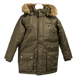 Timberland Boy's Hooded Utility Snorkel Jacket 