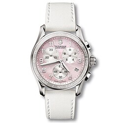 Swiss Army Chrono Classic Leather Unisex Watch