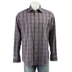 FINAL SALE Joseph's Cloak Men's Long-sleeve Plaid Shirt