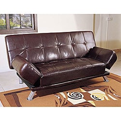 Benton Bi-cast Leather Adjustable Sofa