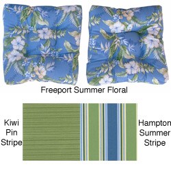 Outdoor Square Chair Cushions (Set of 2)
