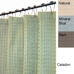 Vegetable-dyed Cotton Shower Curtain