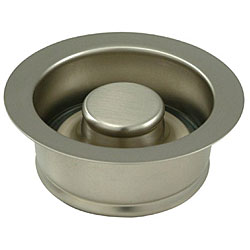 Garbage Disposal Satin Nickel Flange with Stopper
