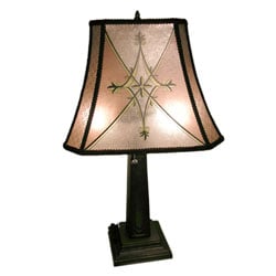 Mica-style Table Lamp